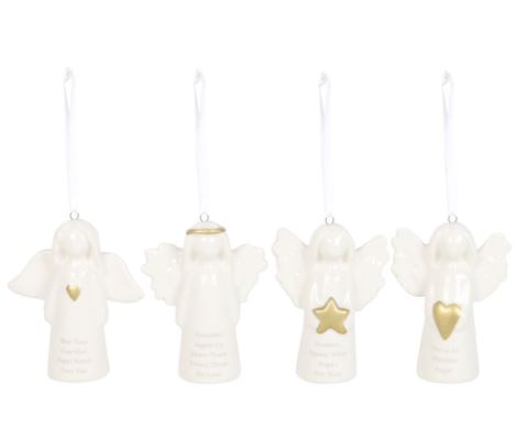 ANGEL SENTIMENT ORNAMENTS