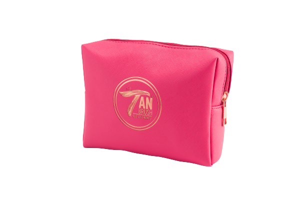 The Tan Brush Makeup Bag